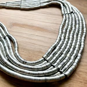 Bohemian statement necklace